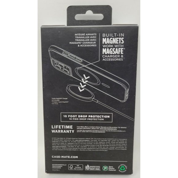 Case-Mate Twinkle MagSafe Case for iPhone 13 Mini / iPhone 12 Mini 5.4" Stardust - Picture 4 of 4